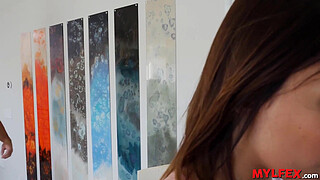 Mylfex - Grateful Assistant Milf Thanking the Handsome Utility Guy