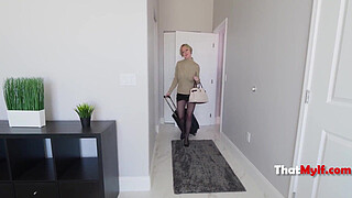 Busty STEP MOM Dee Williams Fucks Step Son When They Share A Bed During A Trip