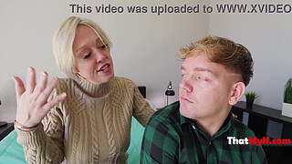 Busty STEP MOM Dee Williams Fucks Step Son When They Share A Bed During A Trip