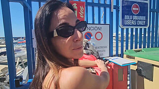 Open sea sex, real amateur. Full video on my Red page.