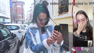 The mature Adela Myers arrives at FAKings with a surprise under her arm... I know one of your actresses!