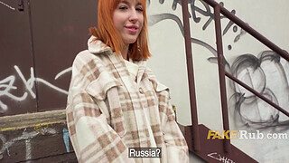 Young Redhead Russian Was Very Eager