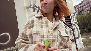 Young Redhead Russian Was Very Eager