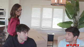 American Boys Team Up then Analed their Asian Teacher