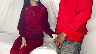 Indian girl impresses her boss for the job, beautiful skinny girl's tight pussy fucked by a big cock