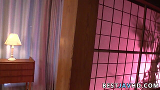 Dirty Karin gives uber-sexy Asian blowjob, xxx. Milfy Japanese hottie, Karin, supplies mind-blowing blowage and handjob, soddening prick in her juices.