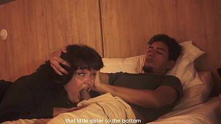 I don't know why I like to lend my throat to my stepbrother so he can use it as a semen deposit