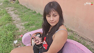 Blowjob At The Lake. I Ask For A Masturbation And A Blowjob For A Reward.