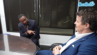 Hot Busty Wife Fucks Employee Of The Month BBC While Cuckold Husband Watches