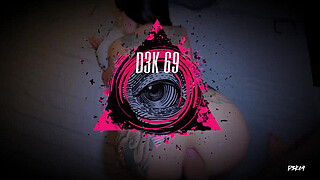 Slutty Goth Neighbor Sneaks Into Room During Family Dinner - Anal ASMR POV Doggystyle