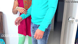 Komal's husband turned out to be a eunuch, his penis did not even get erect, she called the neighbor