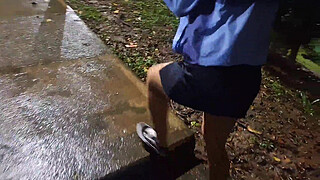 I meet a strange girl in the rain and invite my home so she doesn't get wet anymore