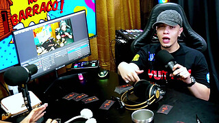 Ruan couldn't hold back and caught Bruna Lambertini naked in a hot way, how hot! - Podcast Pápum no Barraco!