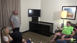 Tadople Hosts an Improv Class That Turns Into a Cum-Filled Gangbang!