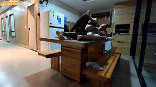 GIRL HAS SEX WITH HER P4D4STR0 WHILE HER M4M4E DOES HOUSEHOLD CHORES