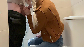 My Boyfriend Invites Me to Dinner and Then Fucks My Ass in the Restaurant Bathroom