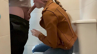 My Boyfriend Invites Me to Dinner and Then Fucks My Ass in the Restaurant Bathroom