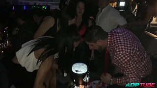 Apolonia La Piedra fucked a fan at a disco in Madrid