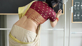 Indian Teacher , Cute but 100% Horny