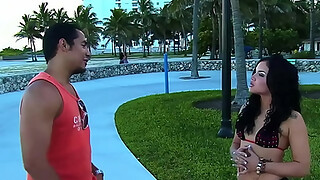 Baddie big Booty Bitch fucking tall dark and handsome man