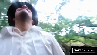 Sharing is Caring especially when it’s a Rock hard Cock in the middle of the forest