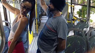 Student being groped on the bus in public!