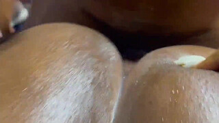 Horny step sister wakes me up from sleep with a handjob