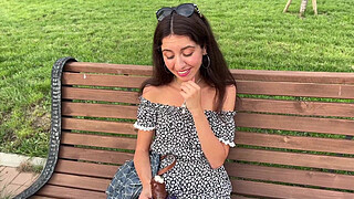 Picked up a cute girl on the street and fucked her in the ass with friends