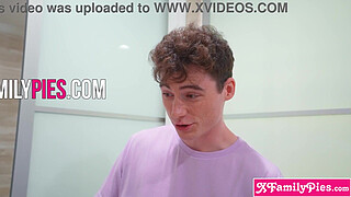 Kinky teen stepsister really got into it when stepbro told her a story