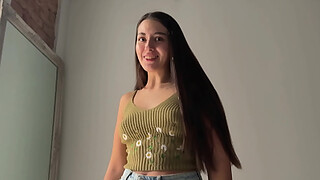 "I Will Tell Parents About Tattoo" Step Brother Fucked Step Sis But It Was Only Temporary Tattoo...