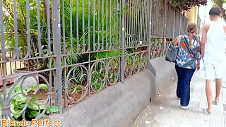 Young guy approaches me at the church door and invites me to his apartment. When I get there, he eats me out deliciously.