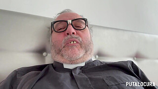 PutaLocura - Busty Latina Lia Ponce is punished and fucked by Father Damian