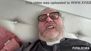 PutaLocura - Busty Latina Lia Ponce is punished and fucked by Father Damian