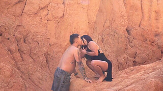 A very slutty Goddess stalks a boy with a huge cock - ALEJANDRA PALACIOS