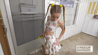 Lilly Ford Worn Out After Brutal Face Fuck & Rough Ride!