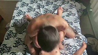 Ana Miller and Ktal on their wedding night