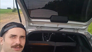 Who said that doesn't become a Motel, hot and muscular MILF enjoying the outdoor fuck