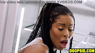 Big ass ebony MILF has a bisexual foursome with GF and neighbors