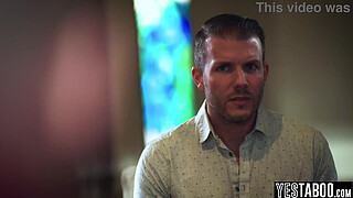 Evil big ass stepsister annoys her wimp stepbro into pounding her