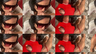 MilfyCalla shorts compilation - Fetish, romantic blow-jobs, latina cum-slut with big-ass