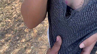 INDIAN DESI BIG ASS BEAUTIFUL GIRL FUCKED BY BIG INDIAN DICK , WHEN SHE WAS ALONE IN JUNGLE