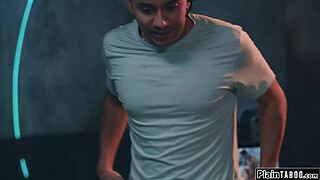 Stepson is anal fucking his big tits stepmom back to reality