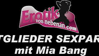 Extremely much sperm in a German swinger club