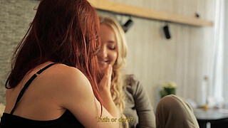 Truth or dare turning French girls into lesbians - Strap-on-Me toy