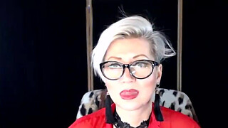 Mature wife for sale-12! (Aimee Hot MILF, aka AimeeParadise)... Cool whore, fishnet, moaning orgasm, red shoes...