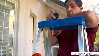 Wife Alina Lopez Fucking In The Bedroom With Her Innie Pussy