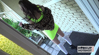 A Rough Dick Smashes Slim Stunner Carmen Rae's Tight Snatch!