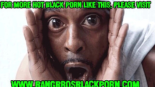 Black milf gets fucked by Brickzilla's HUGE MONSTER COCK