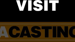 Tiny Cute 18 Year Old Latina Amateur Ass Licked and Fucked Hard in Fake Casting