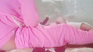 Slim sexy girl cleaning the house and fucked hard by the house owner